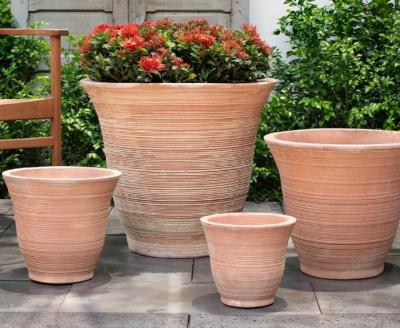 square plastic planter liners Sunnydaze Decor 2-Piece Acacia Square Planter Boxes with Liners main image 0