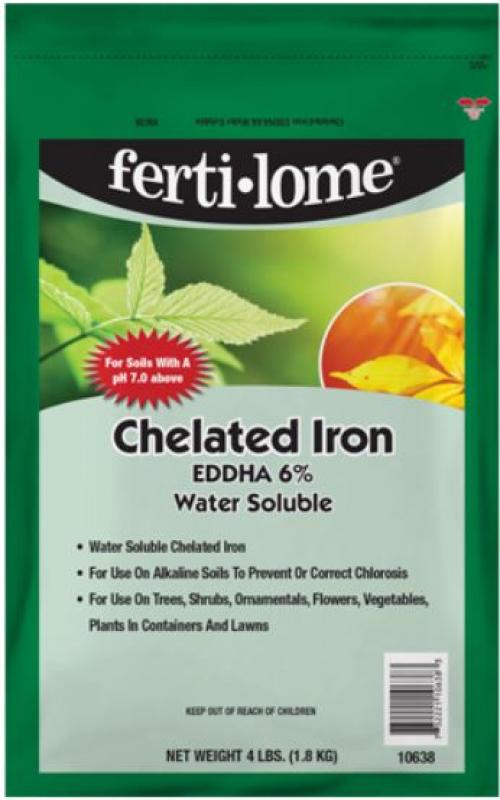 Smith's Gardentown - Fertilome Chelated Iron 6%, 4 Lb